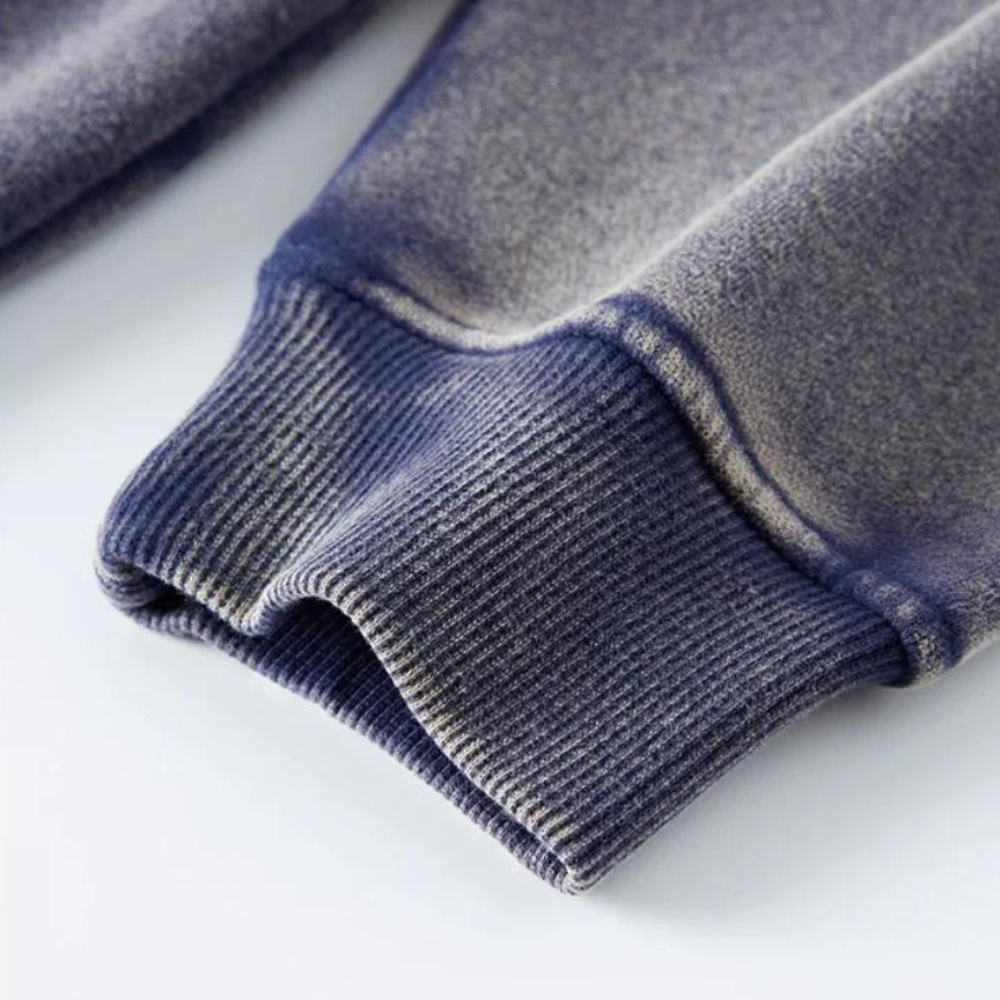 Heavyweight Zipped Hoodie - Moss Green