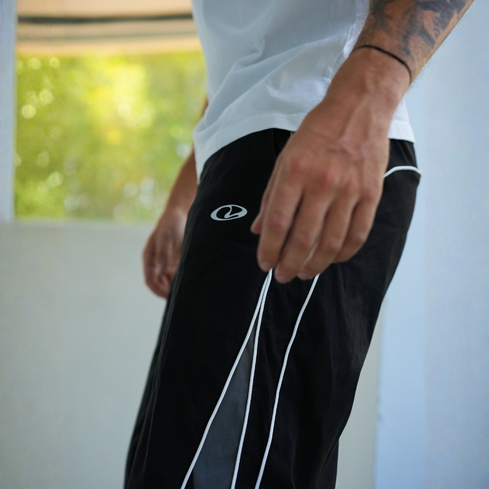 Vintage Sport Joggers - Black