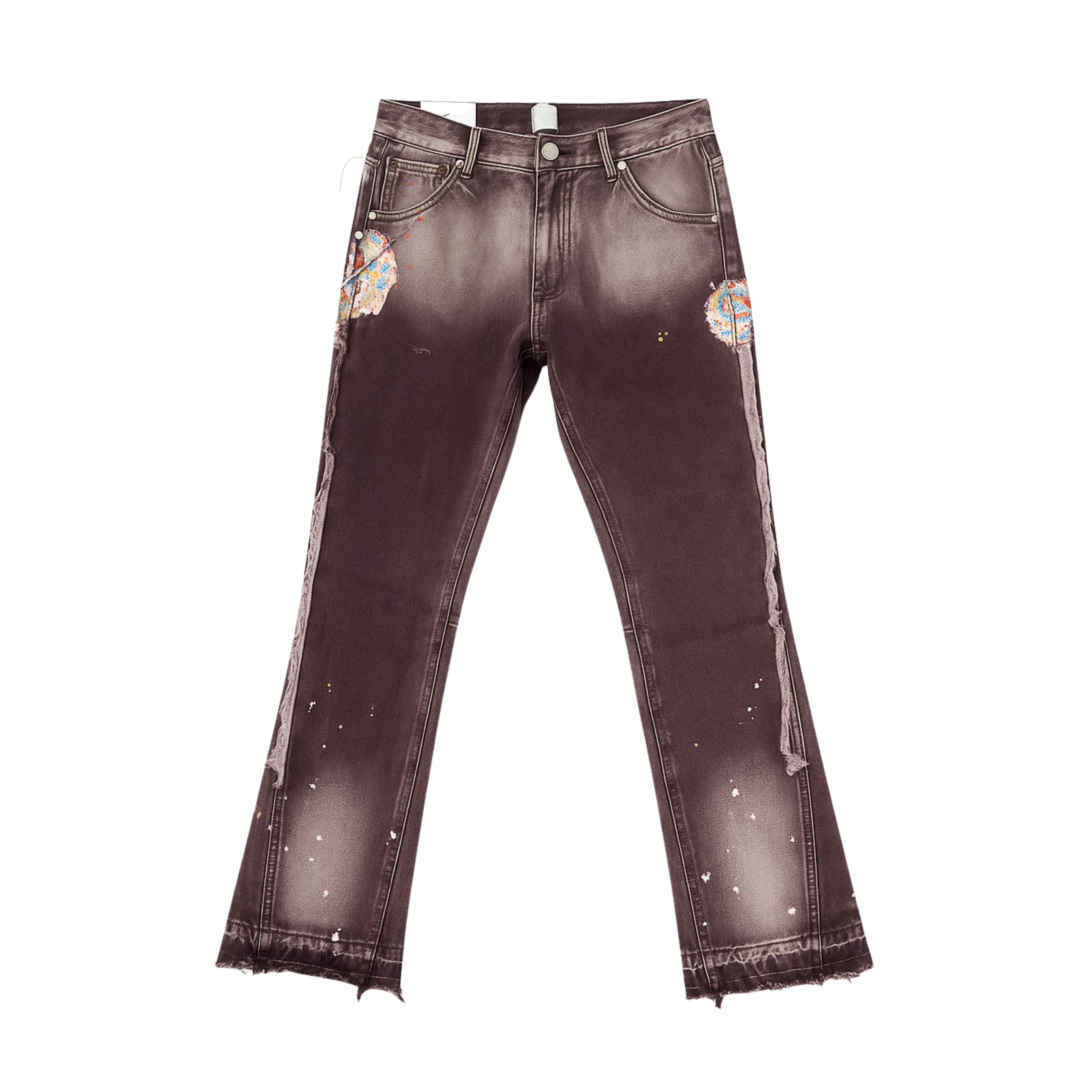 AOPATCHI — FLARED DENIM