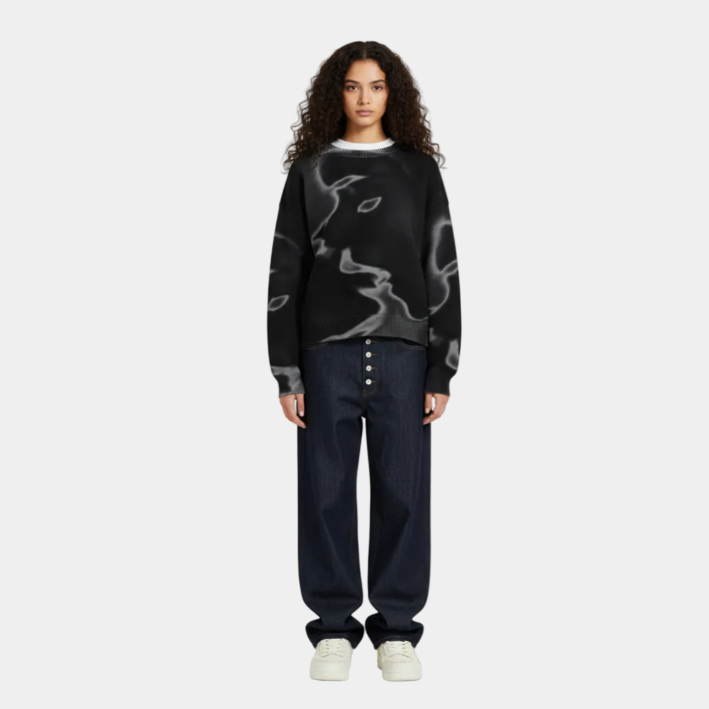 Vortex Graphic Sweatshirt - Blue