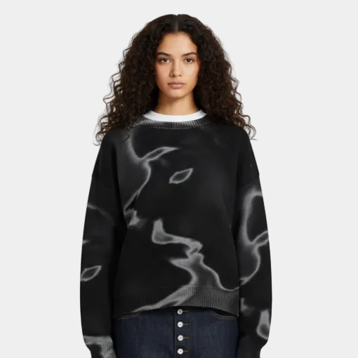 Vortex Graphic Sweatshirt - Purple