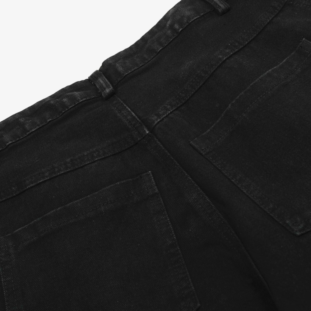 Denim Striped Barrel Jeans - Blue