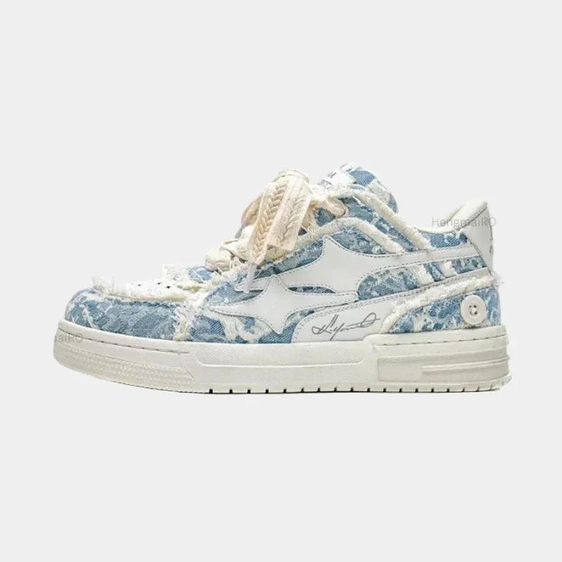 Fur sneakers