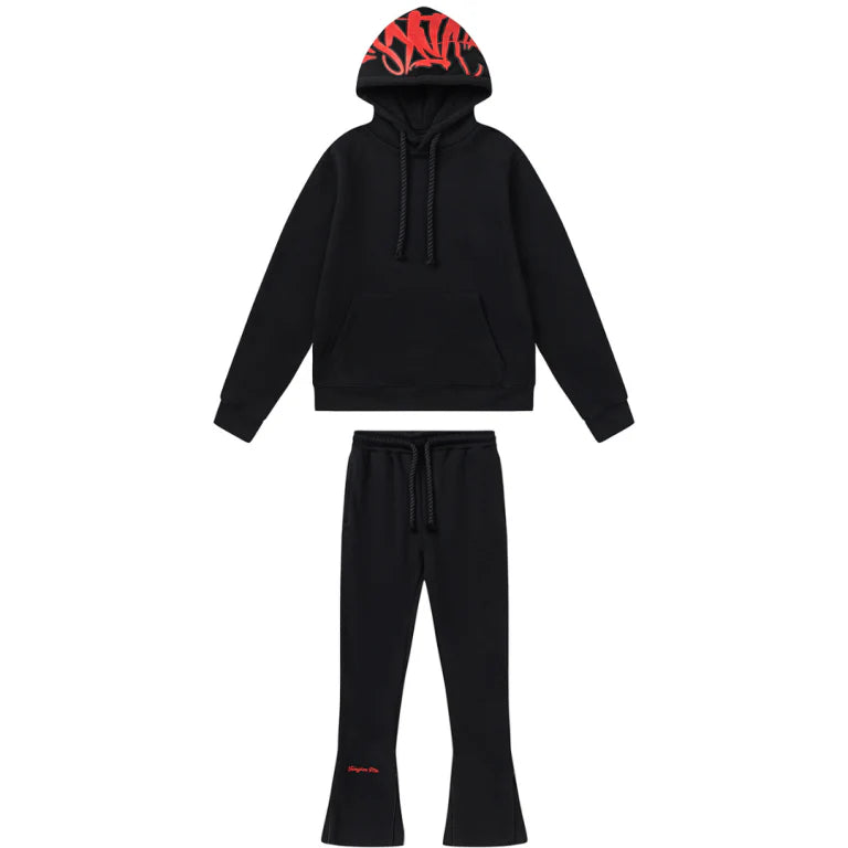 Syna World Logo Black Red Tracksuit