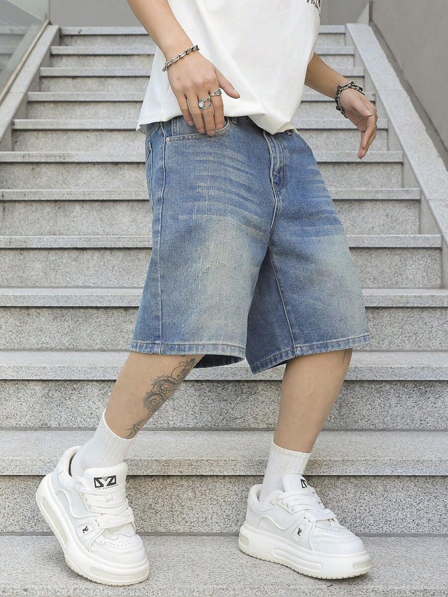 Jayce - Denim Jorts