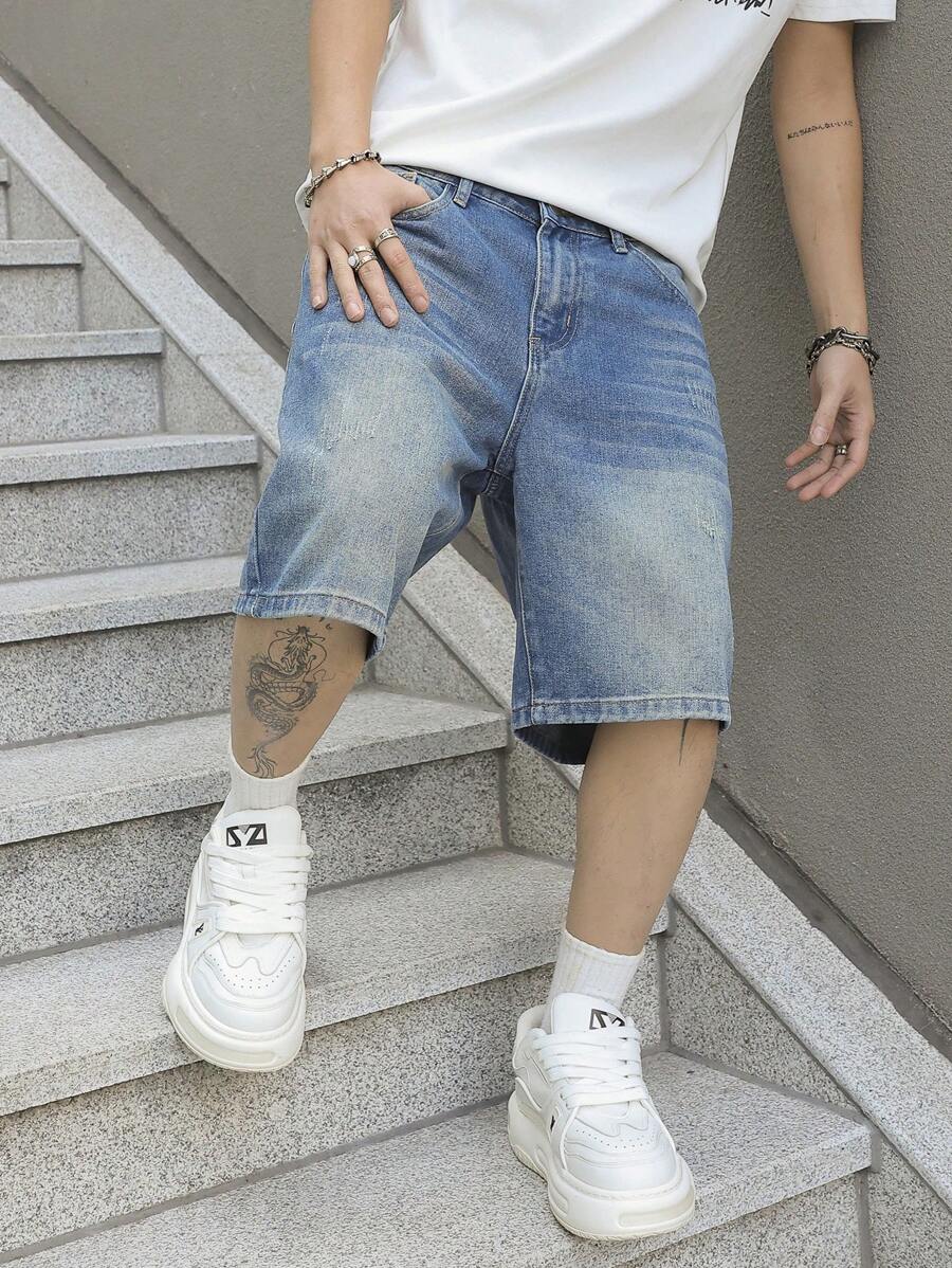 Jayce - Denim Jorts