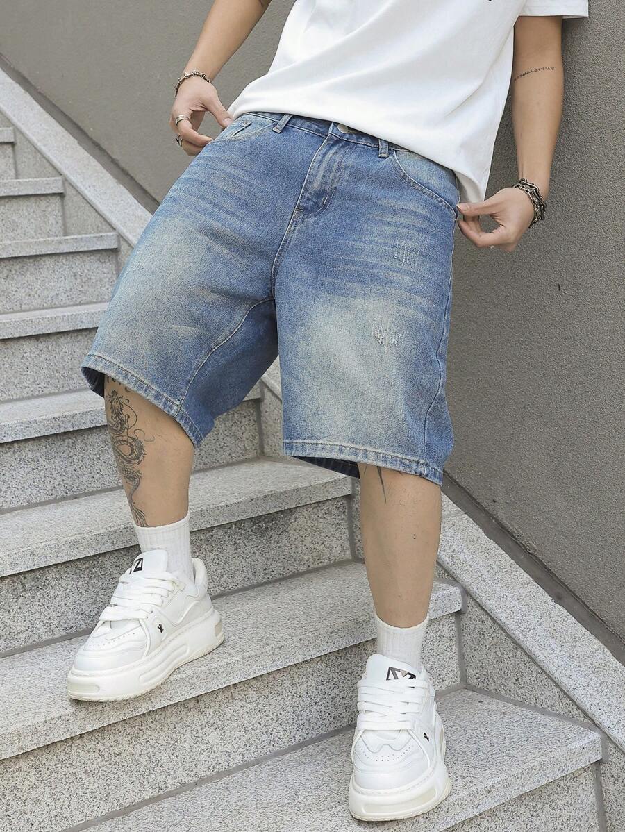 Jayce - Denim Jorts