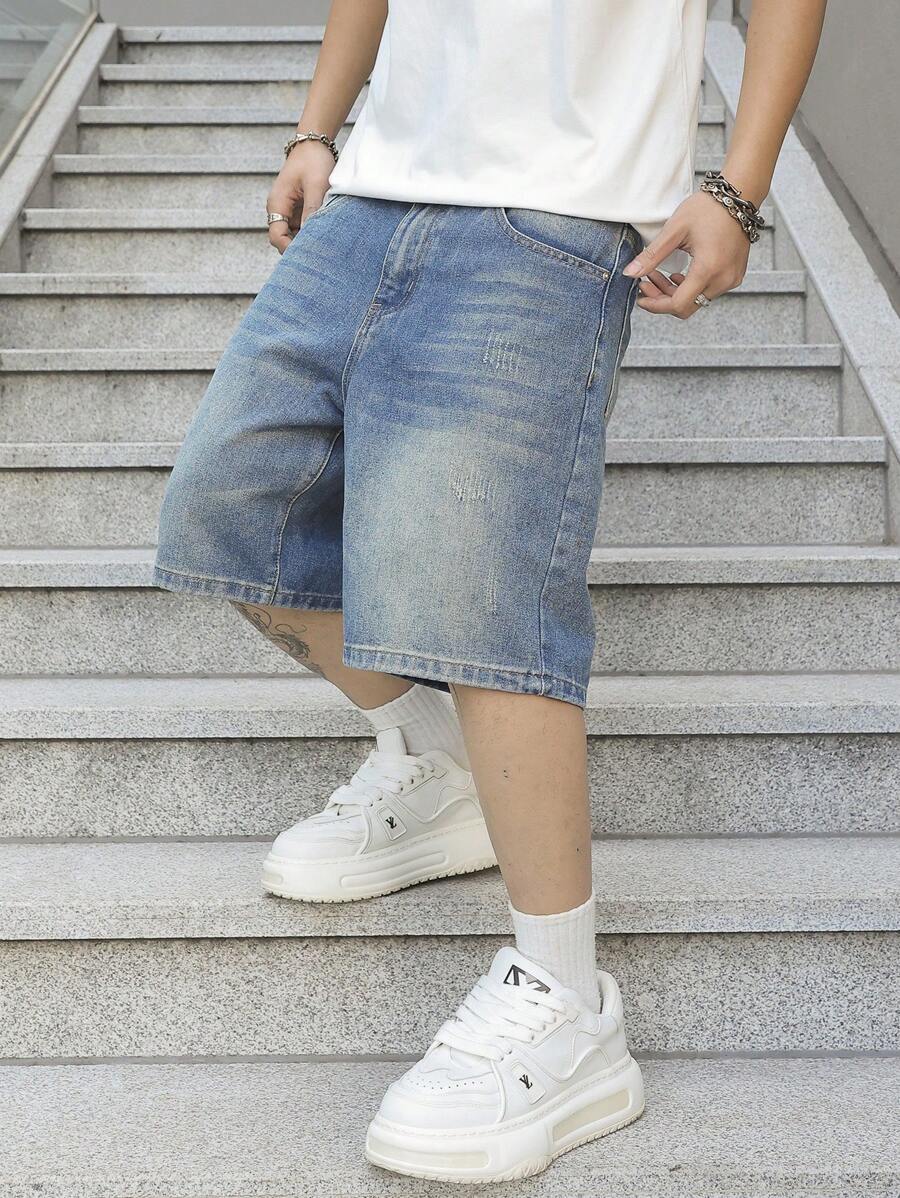 Jayce - Denim Jorts