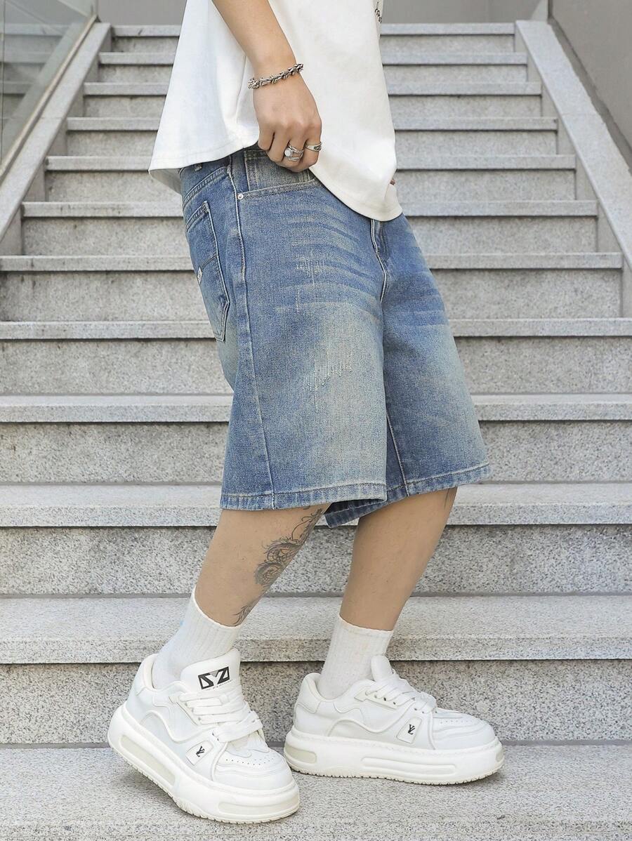 Jayce - Denim Jorts