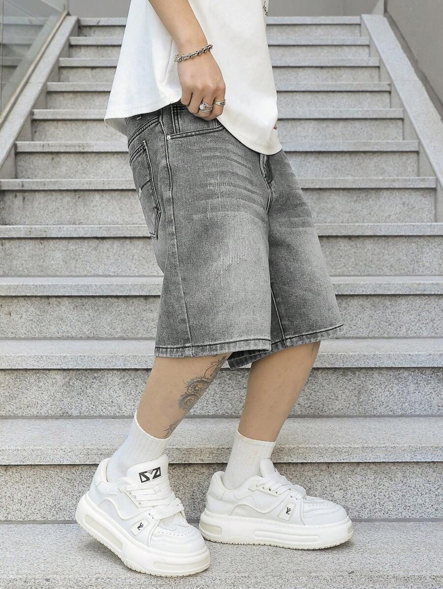 Jayce - Denim Jorts