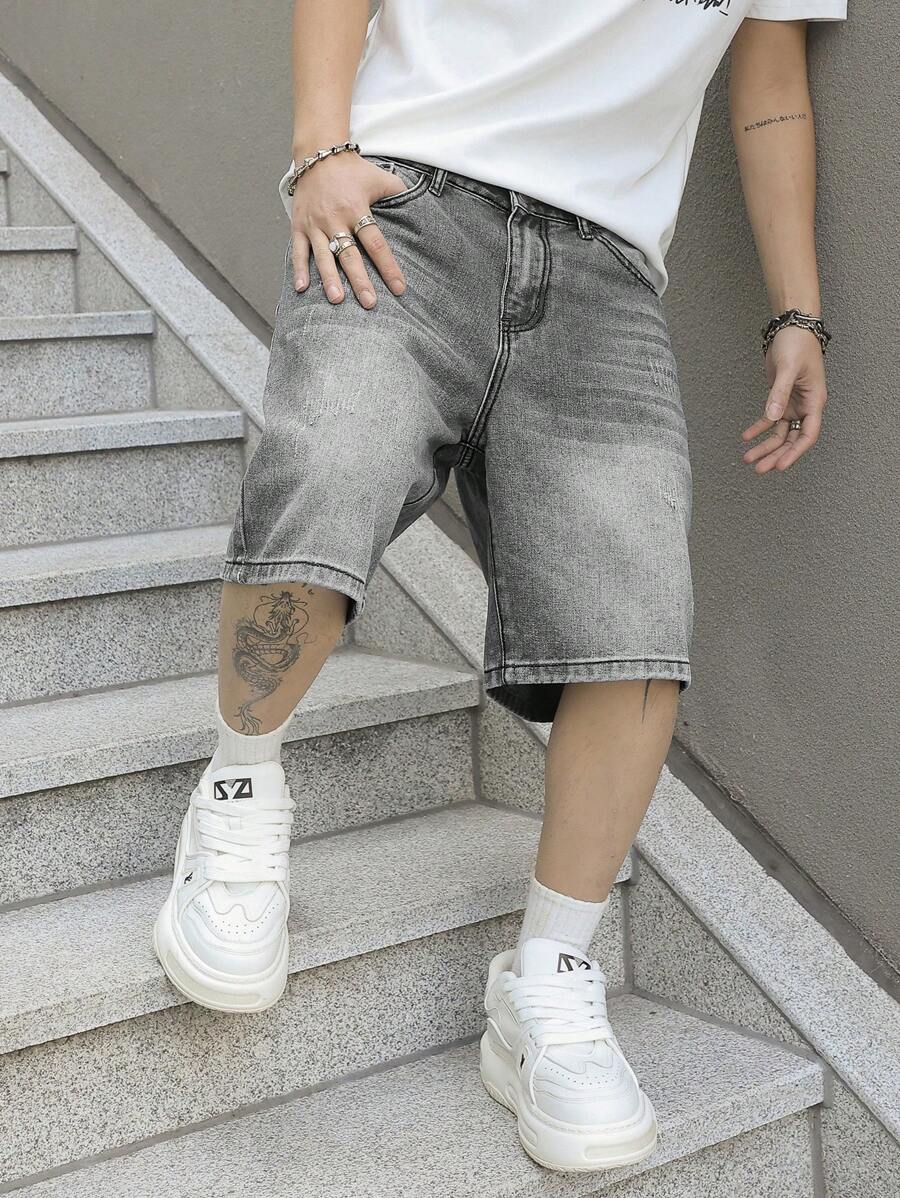 Jayce - Denim Jorts