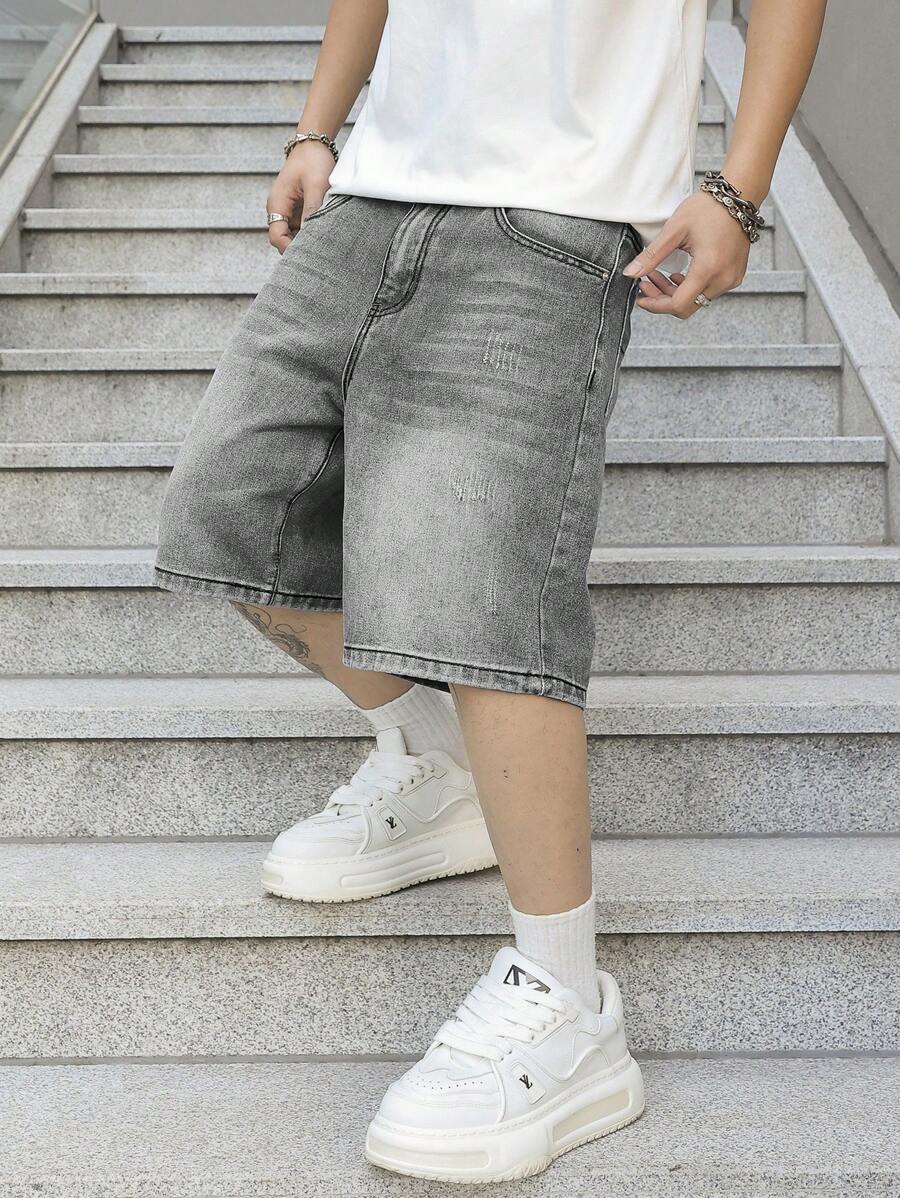 Jayce - Denim Jorts
