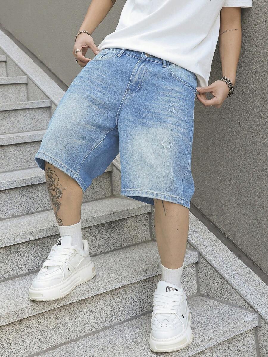 Jayce - Denim Jorts