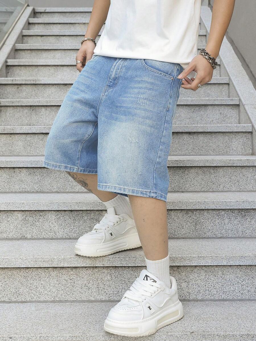 Jayce - Denim Jorts