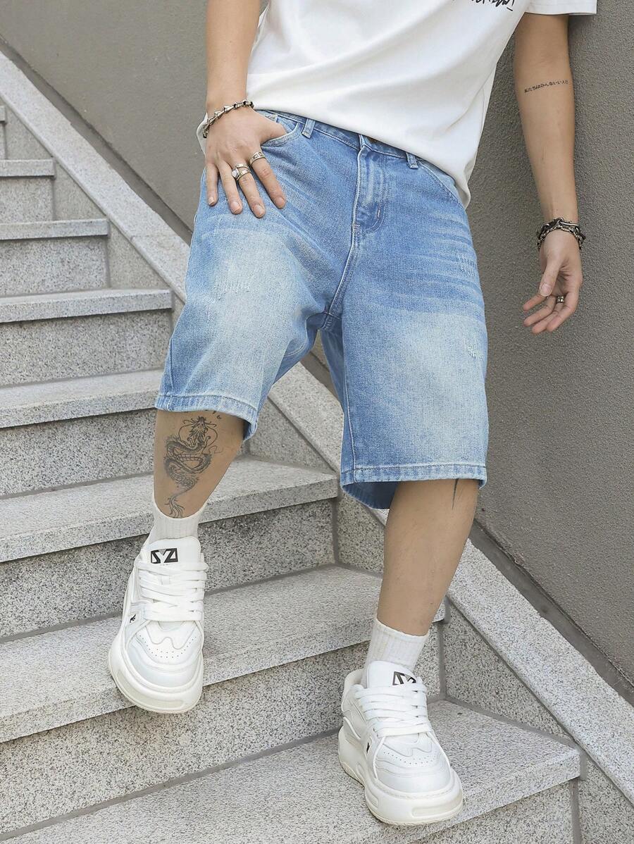 Jayce - Denim Jorts