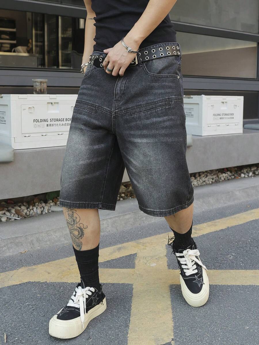 Jayce - Denim Jorts