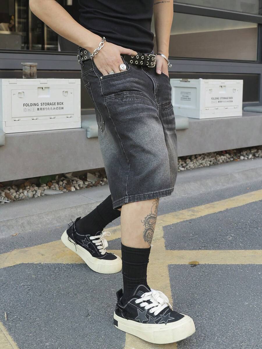 Jayce - Denim Jorts