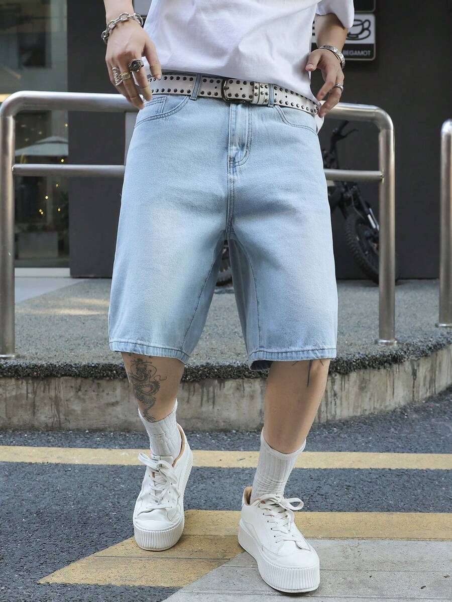 Jayce - Denim Jorts
