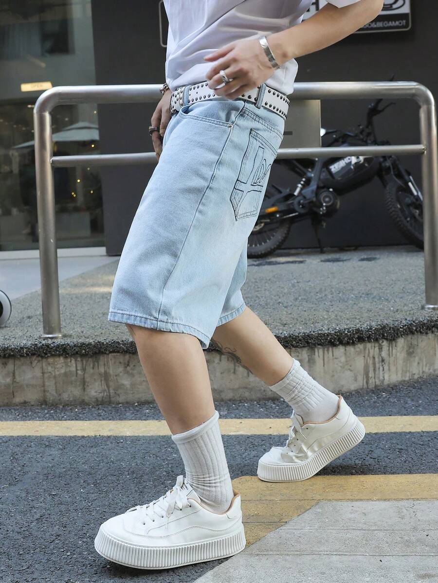 Jayce - Denim Jorts