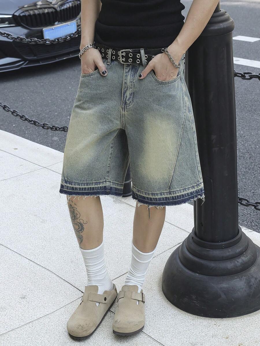 Jayce - Denim Jorts