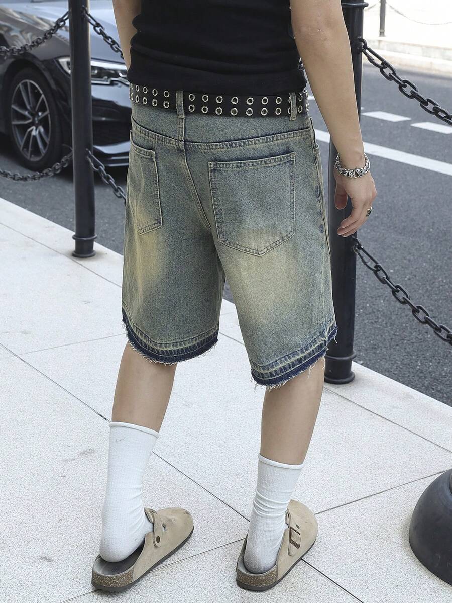Jayce - Denim Jorts