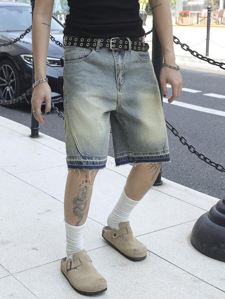 Jayce - Denim Jorts
