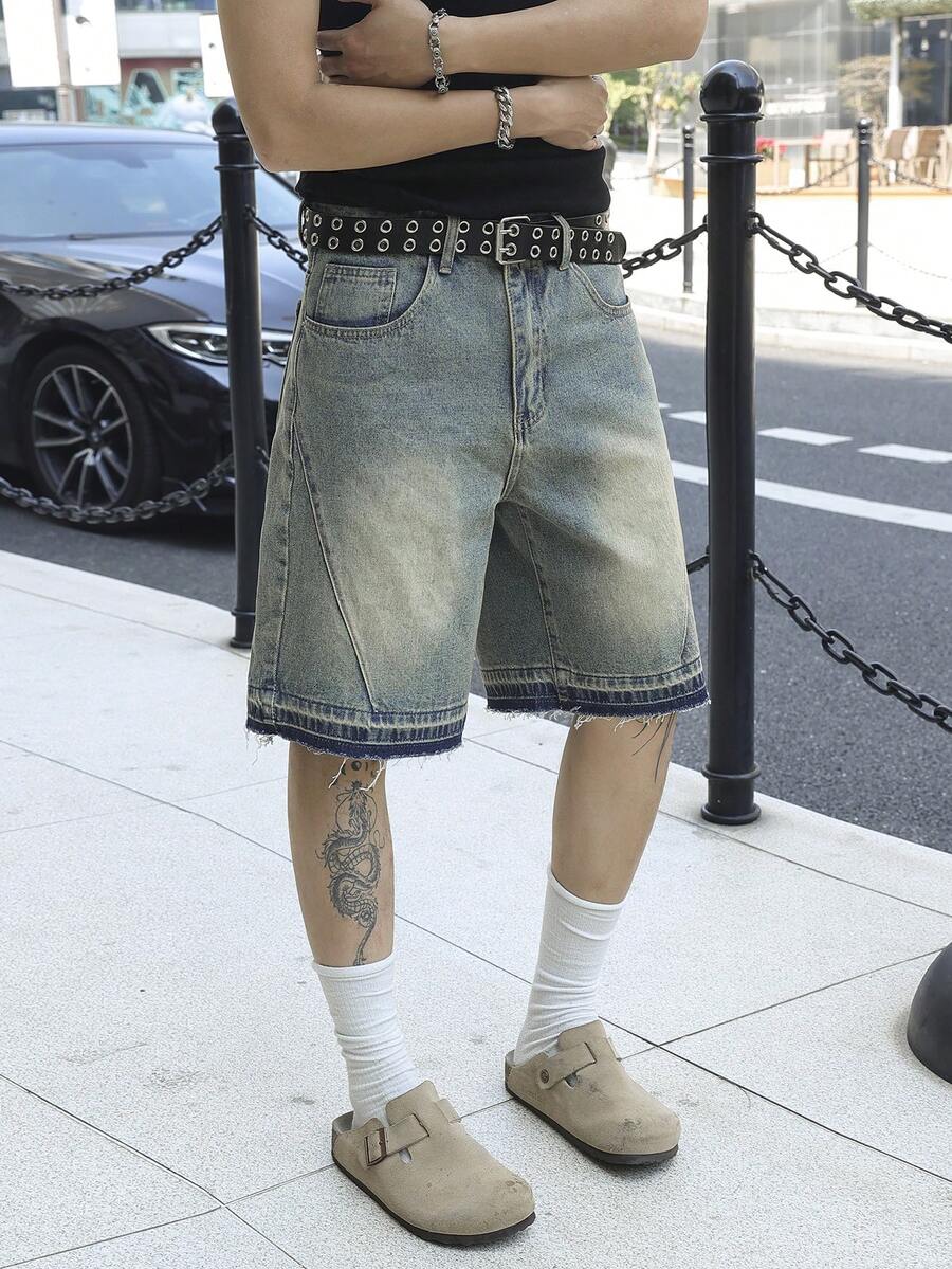 Jayce - Denim Jorts
