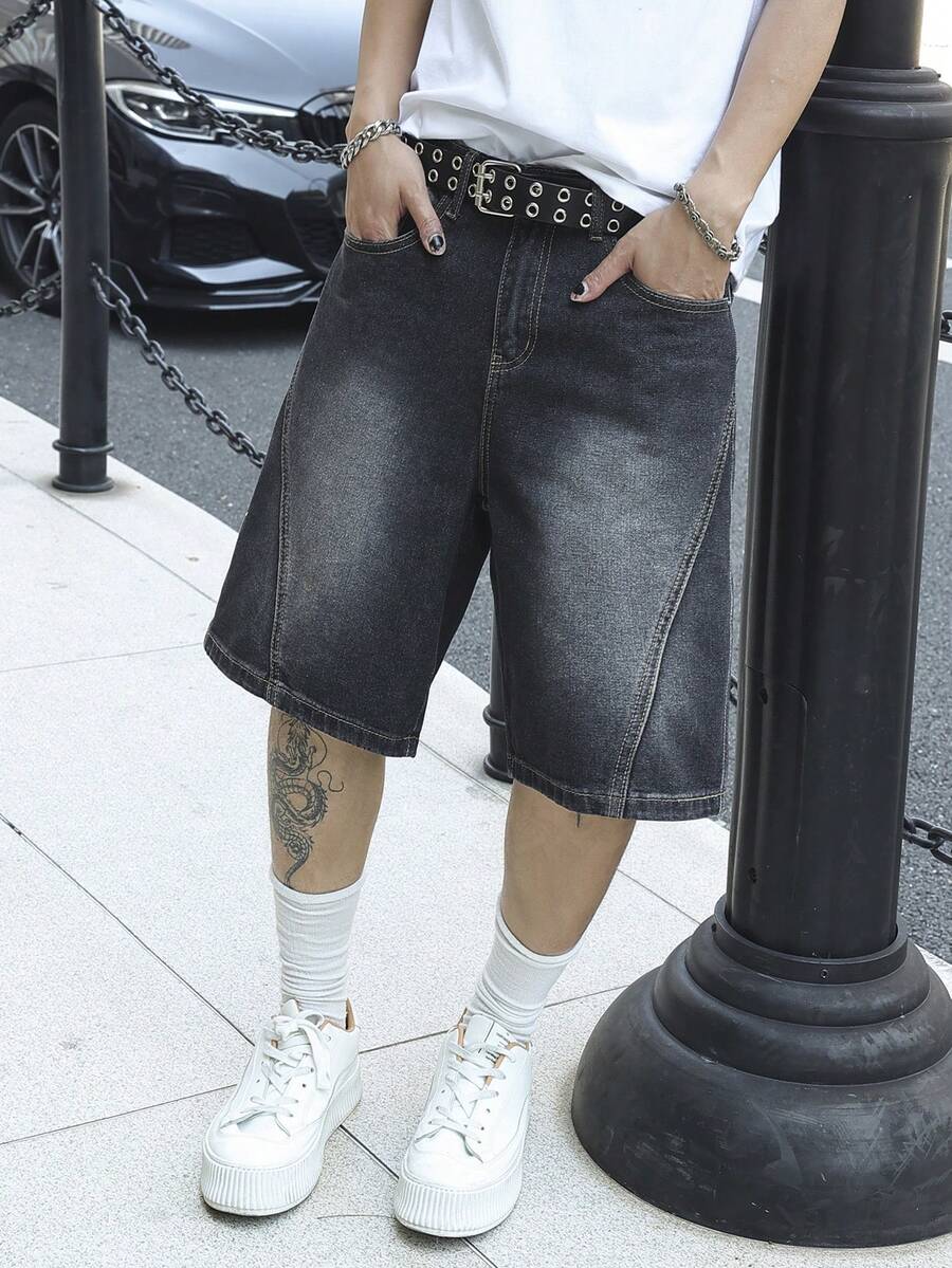 Jayce - Denim Jorts