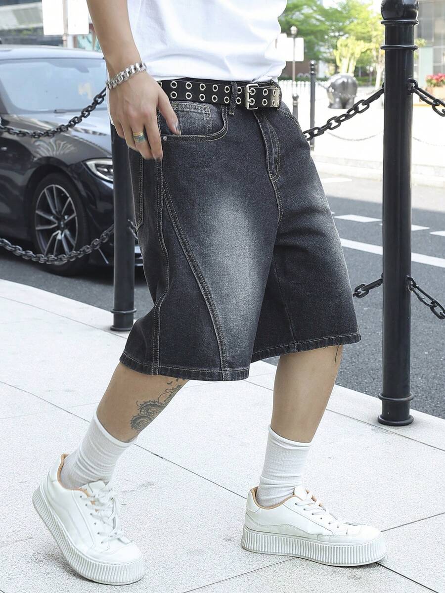 Jayce - Denim Jorts