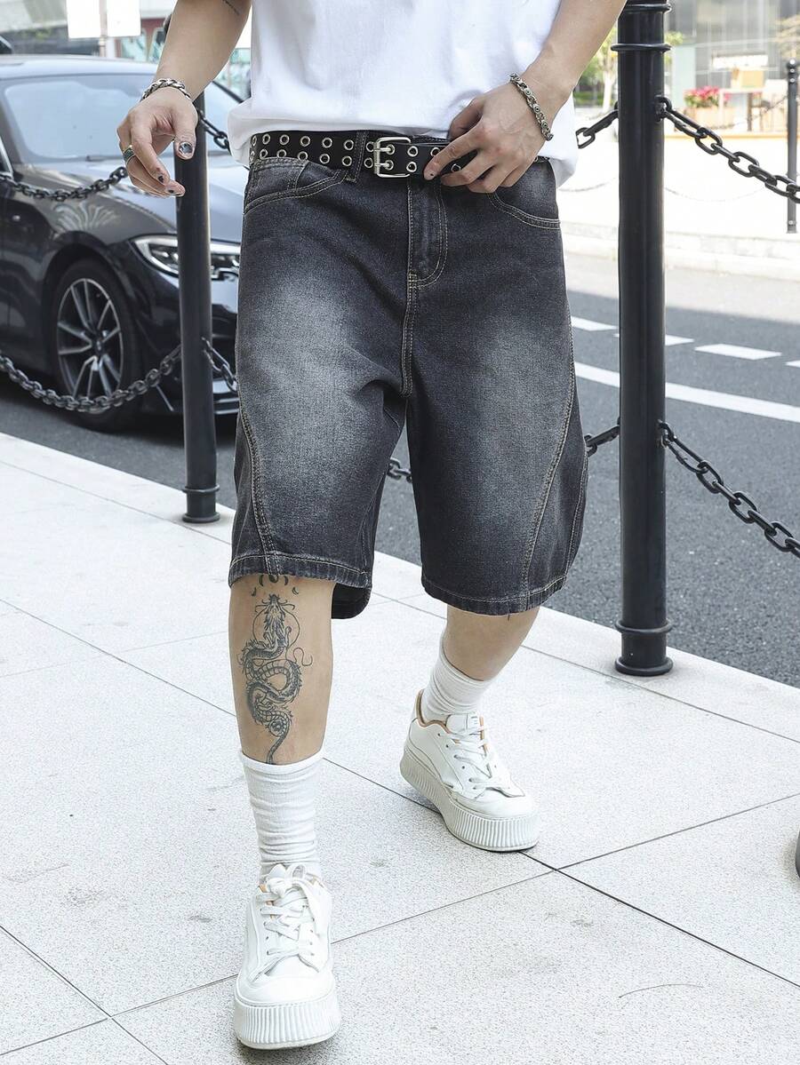 Jayce - Denim Jorts