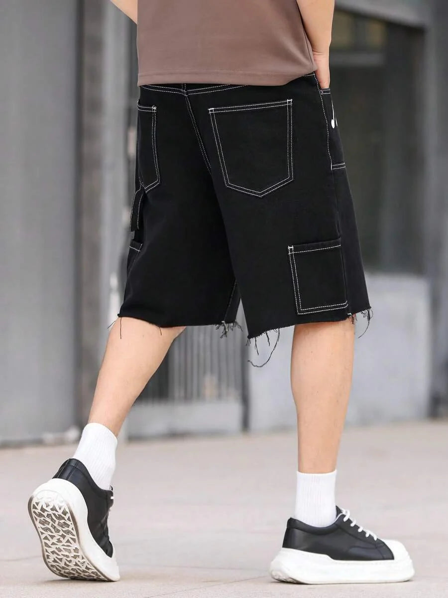 Jayce - Denim Jorts