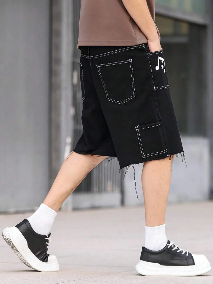 Jayce - Denim Jorts