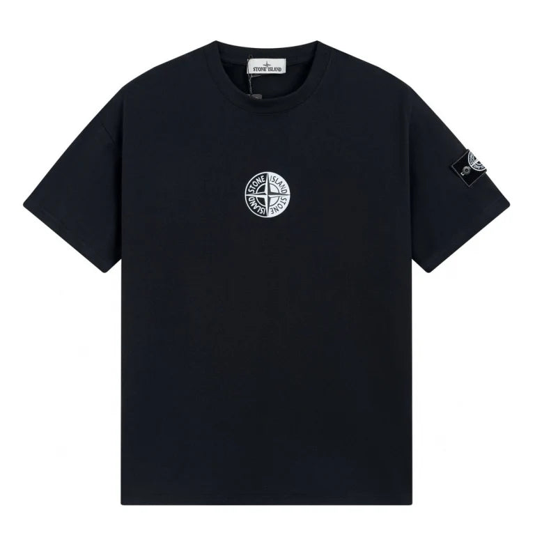 Stone Monochromatic Patch T-shirt