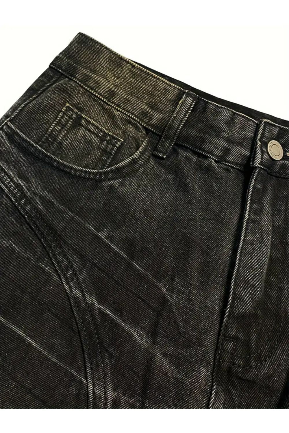 'Weathered' Baggy Jeans