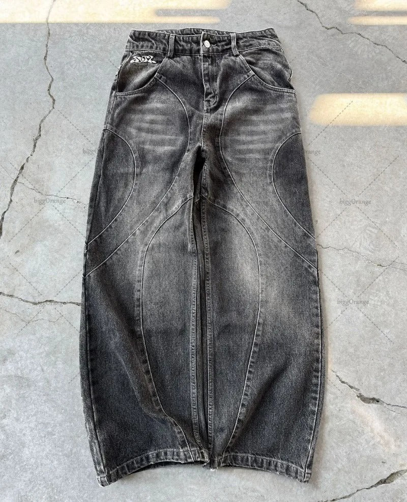 Dark Edge Baggy Jeans