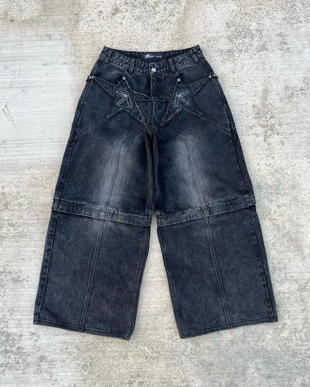 Dark Edge Baggy Jeans