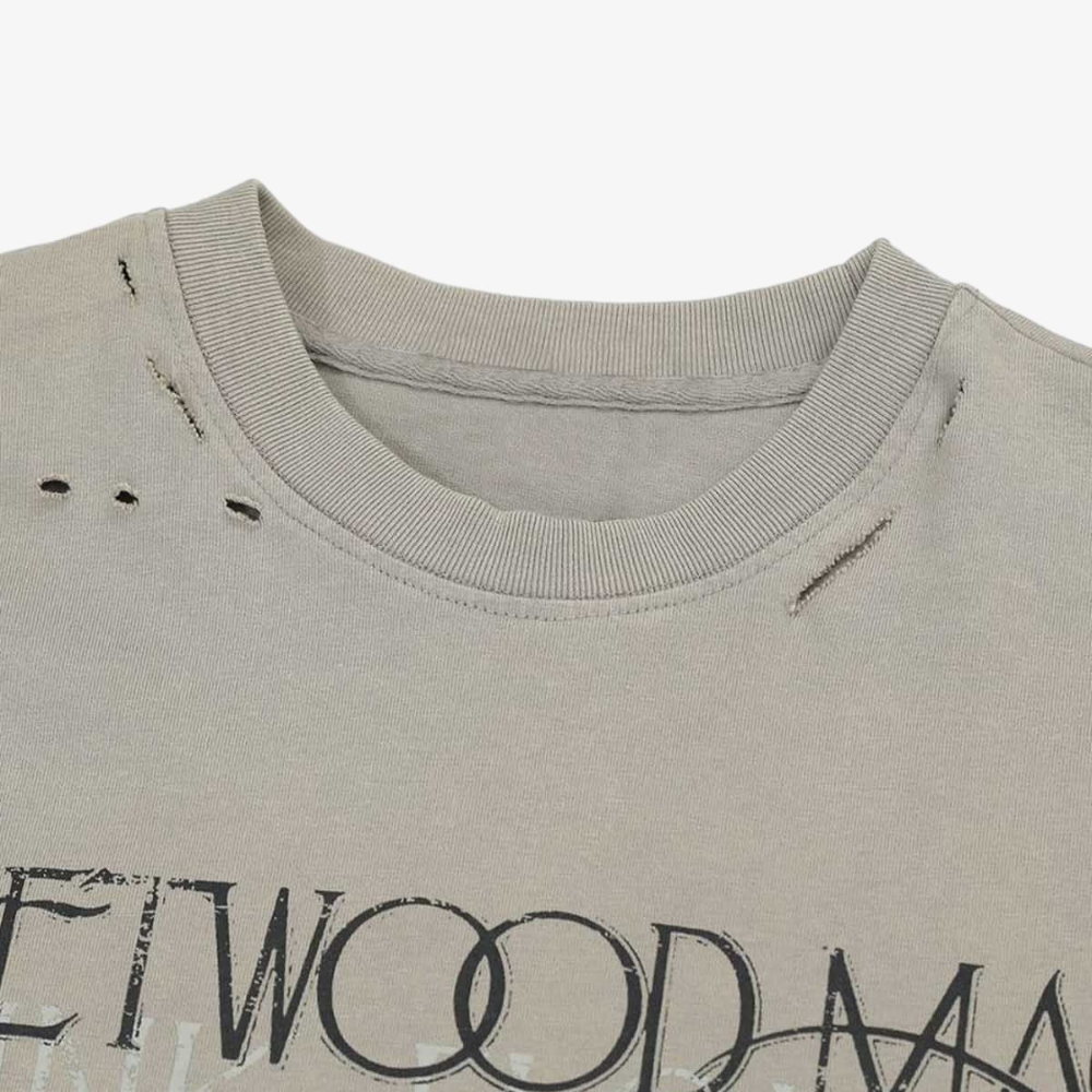 Camouflage Two-Piece Tee - Gray