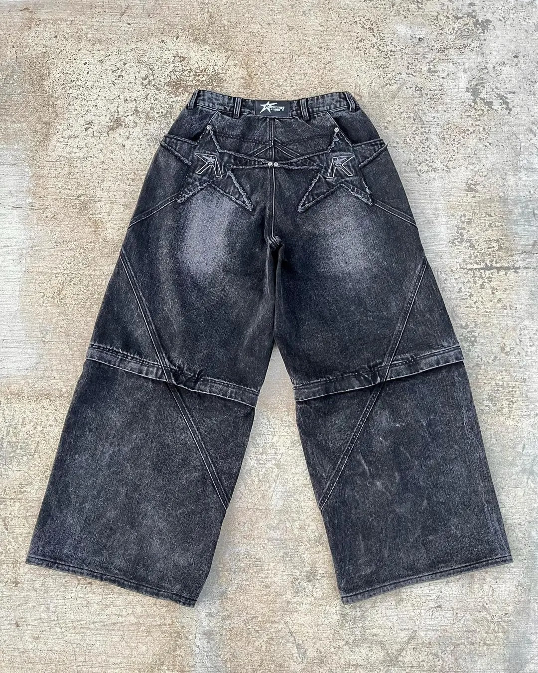 Dark Edge Baggy Jeans