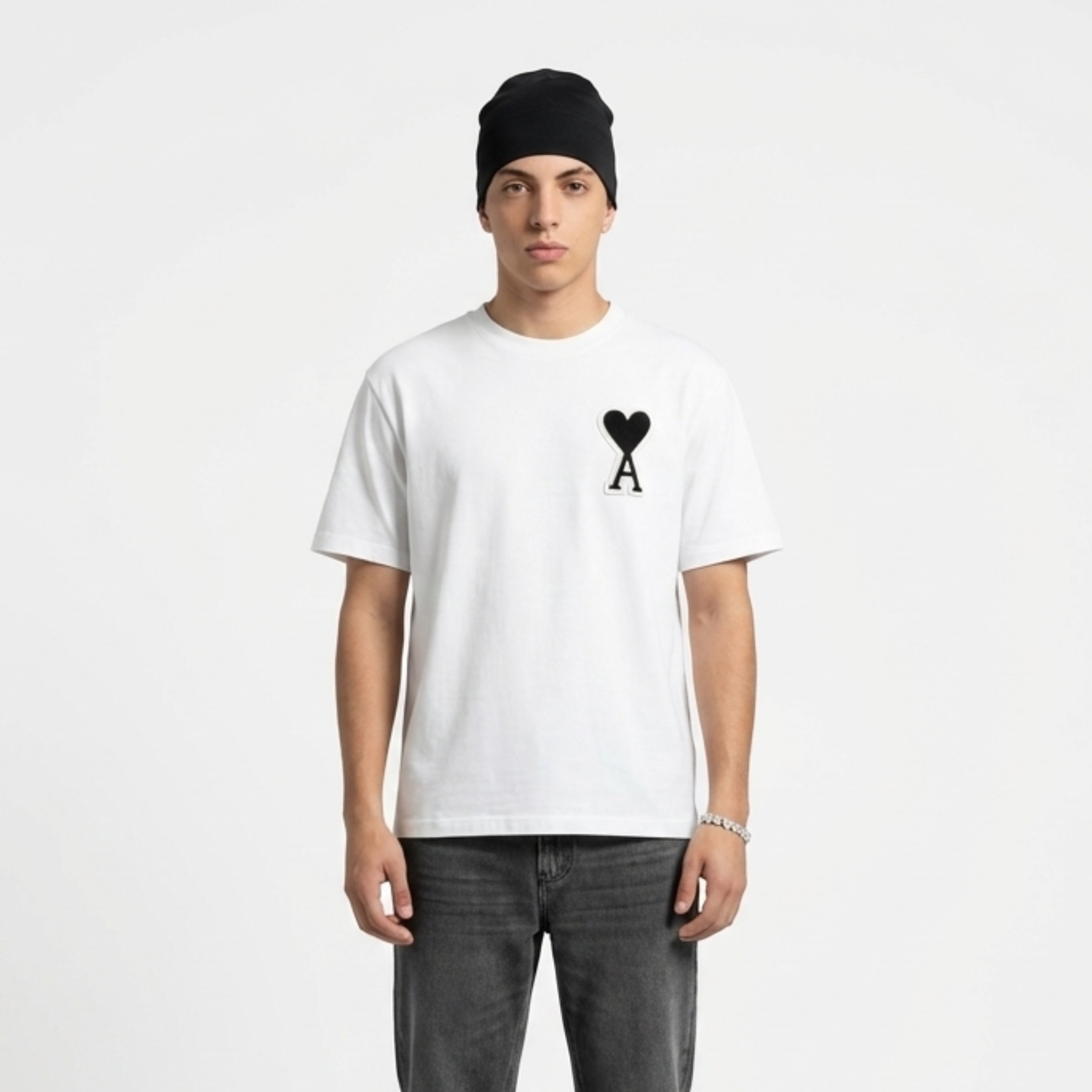 A - HEART TEE