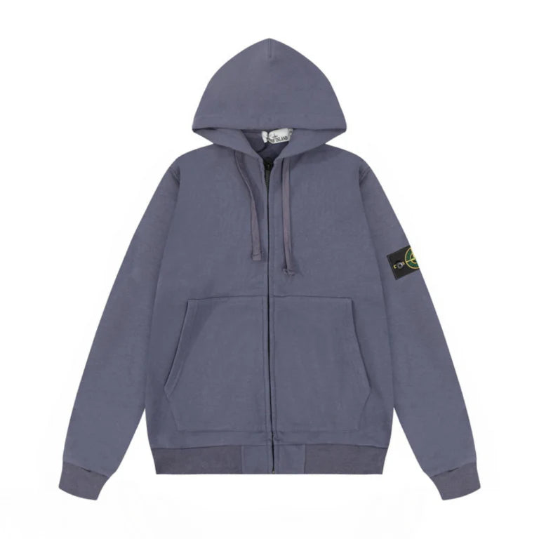 Stone Hooded Jacket