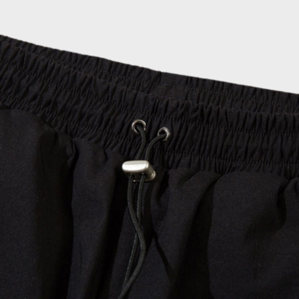 Vintage Sport Joggers - Black