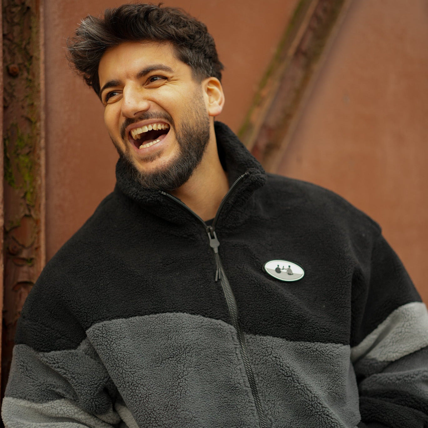 Valento x Fuzzy Retro Fleece Jacket