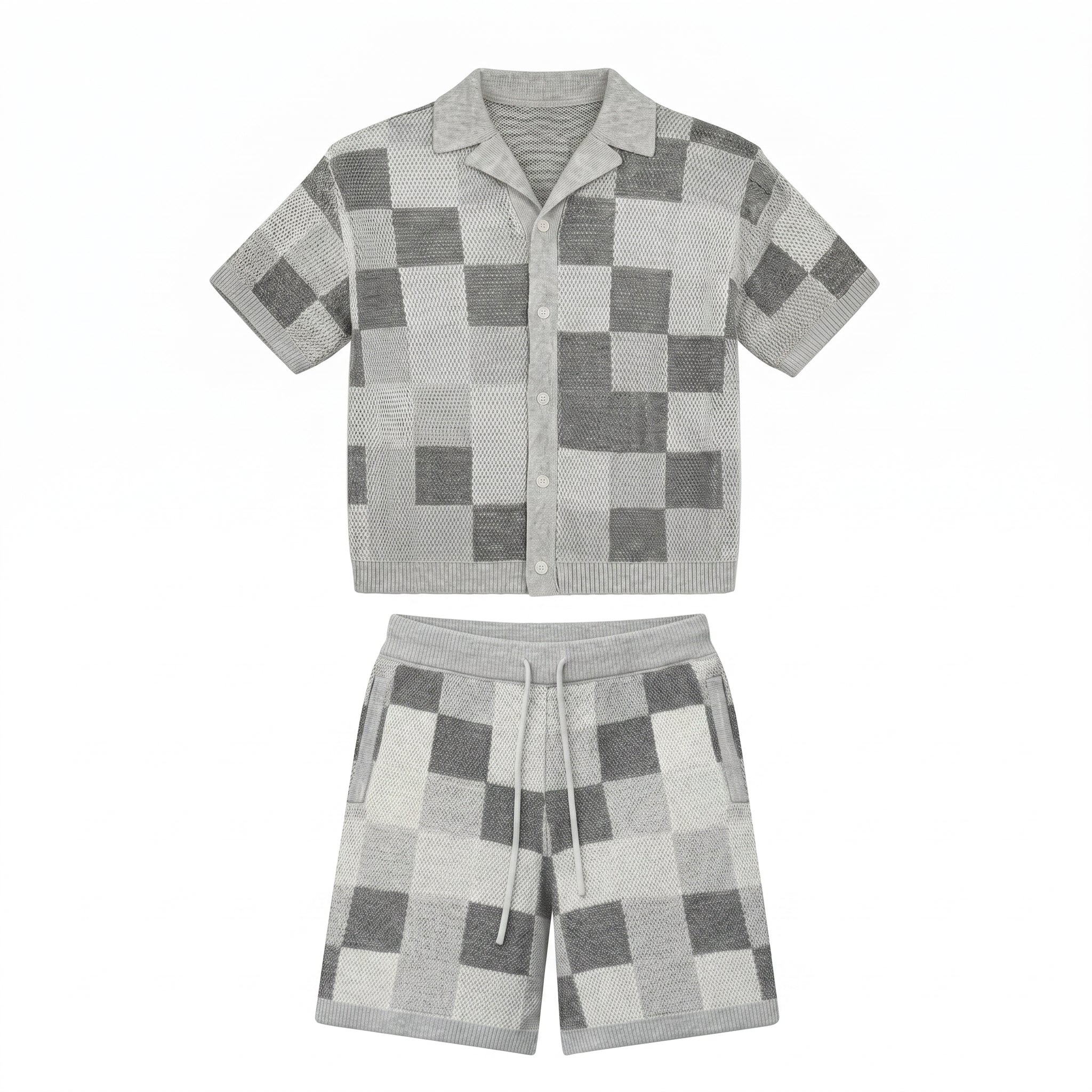Pixel Set- Grey