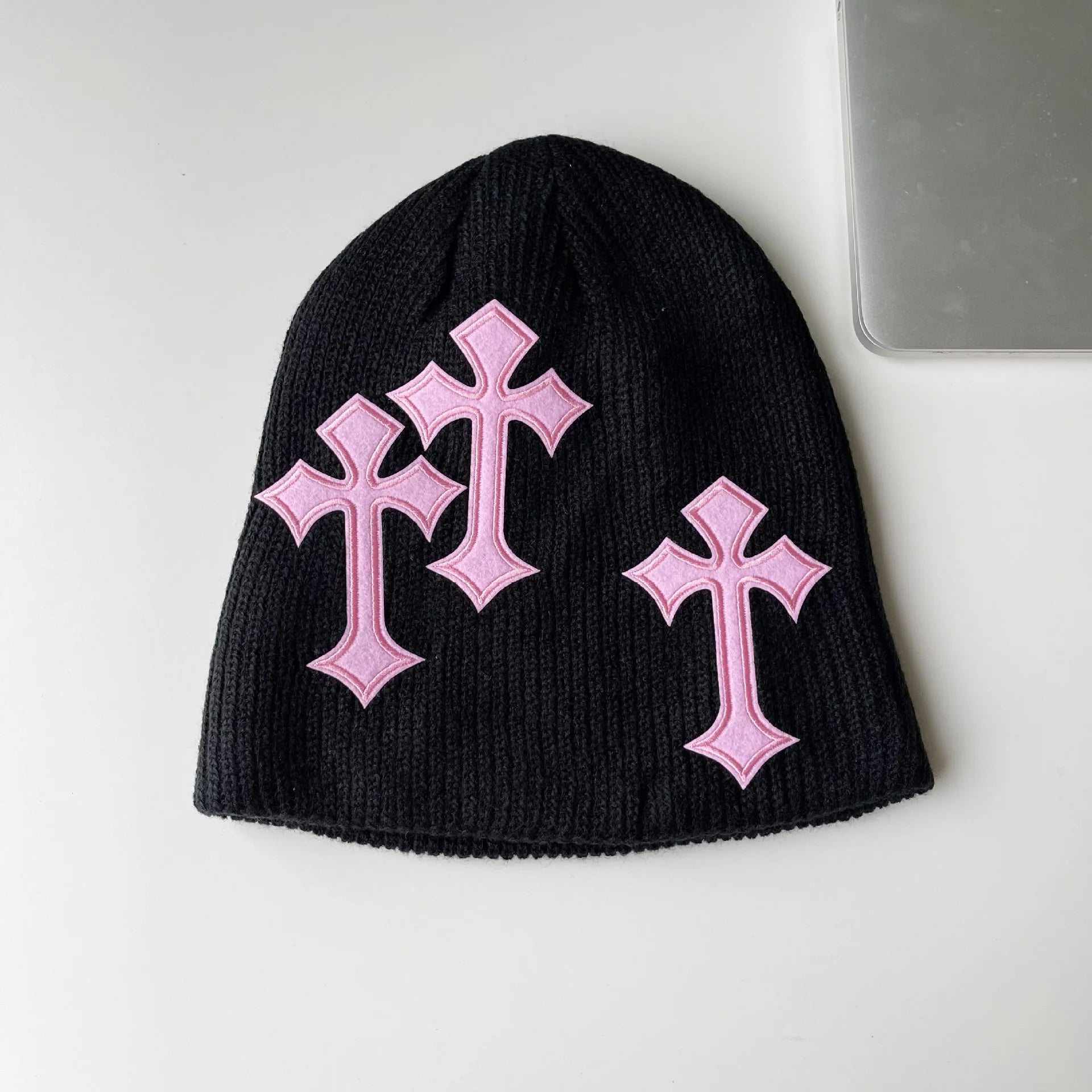 Crossed Beanie