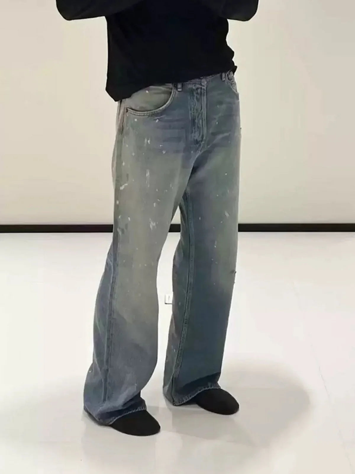 Dye Baggy Jeans