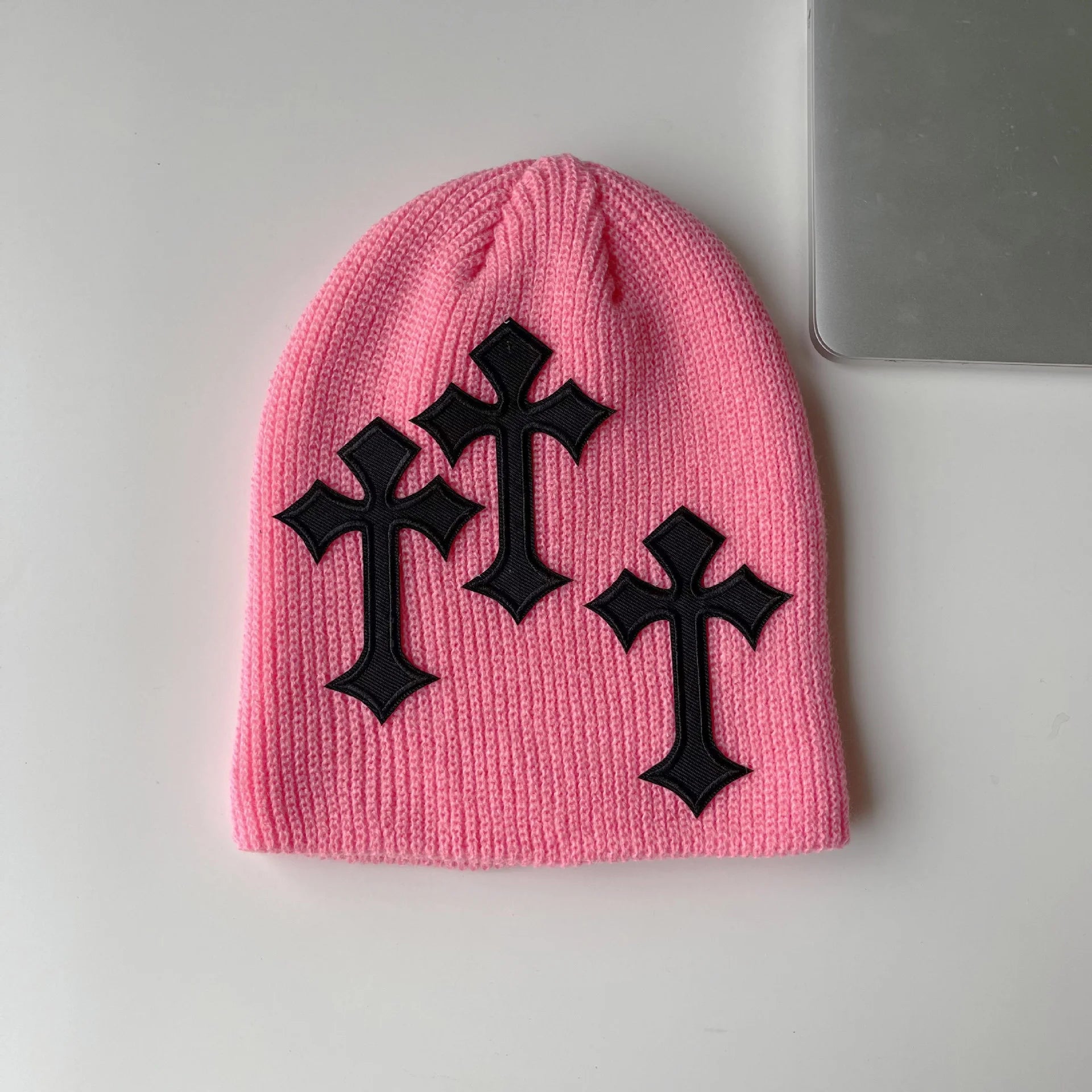 Crossed Beanie