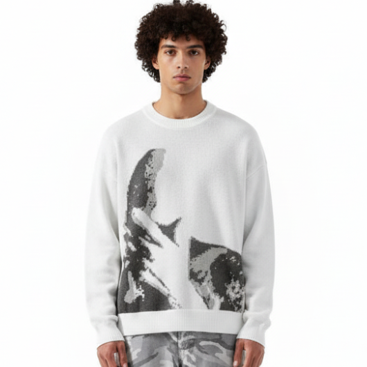 'No Regrets' Knitted Sweater