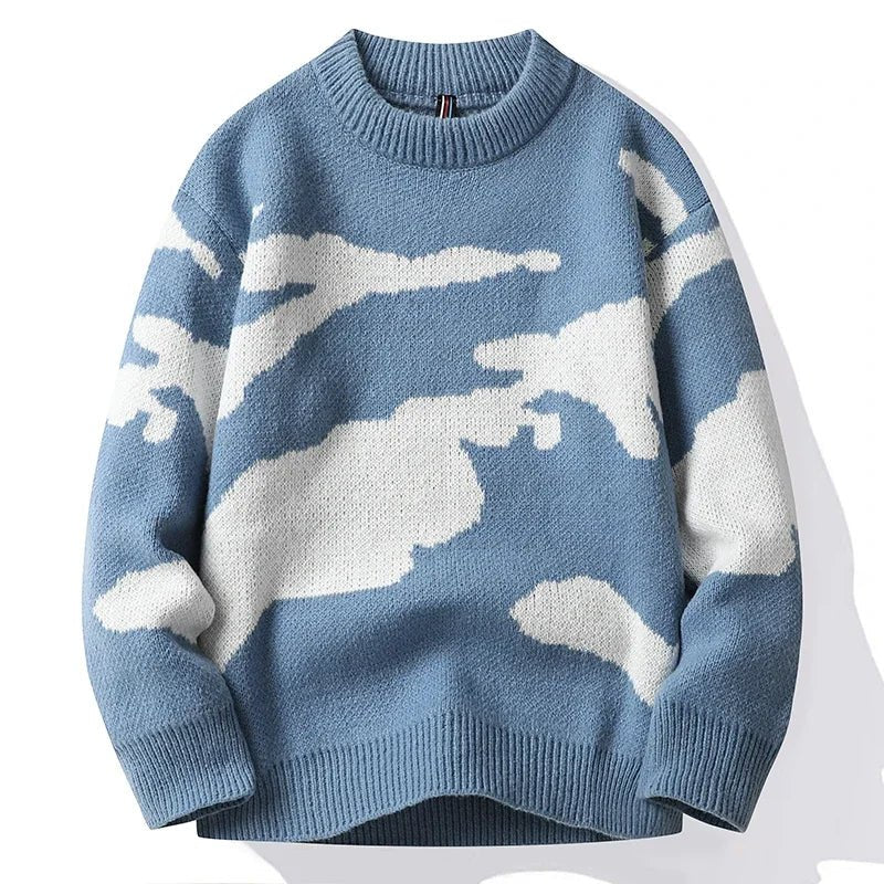 Cloudy Knitted Sweater - Valento Fashion