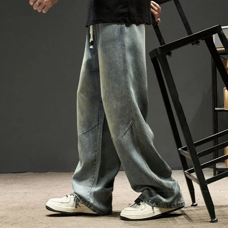 Flushy Streetwear Baggy Jeans - Valento Fashion