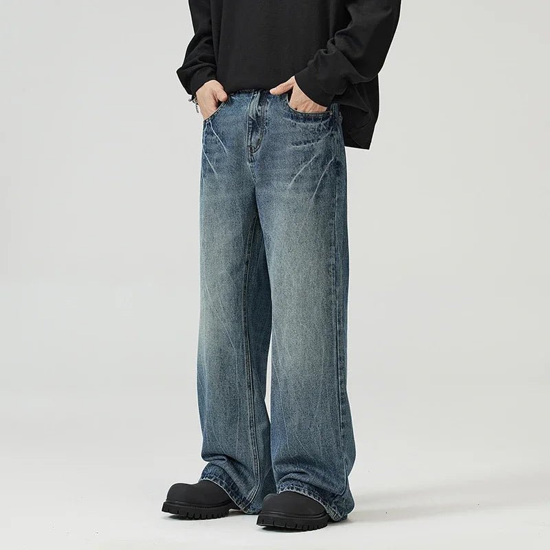 Lightning Baggy Jeans - Valento Fashion